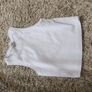 Womens white tank top